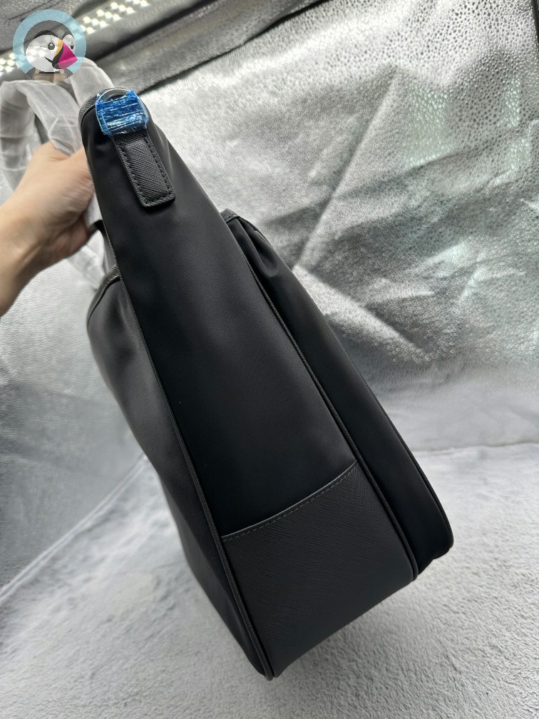 프라다 리나일론 사피아노가죽 토드백 발송전 고객확인컷 홍콩팩토리