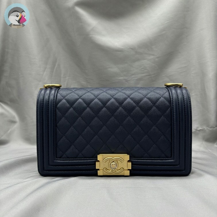 팬더샵 샤넬 보이백 캐비어 미듐 발송전 고객확인컷 홍콩팩토리 