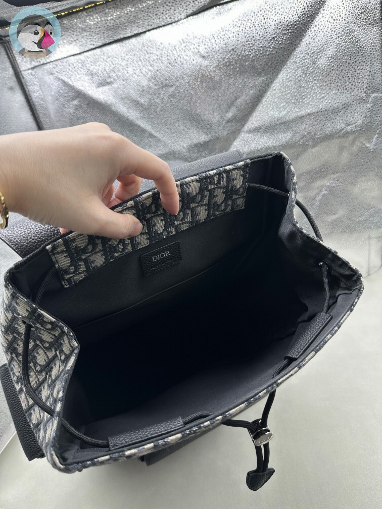 디올 오블리크 새들 백팩 발송전 고객확인컷 홍팩 홍콩팩토리