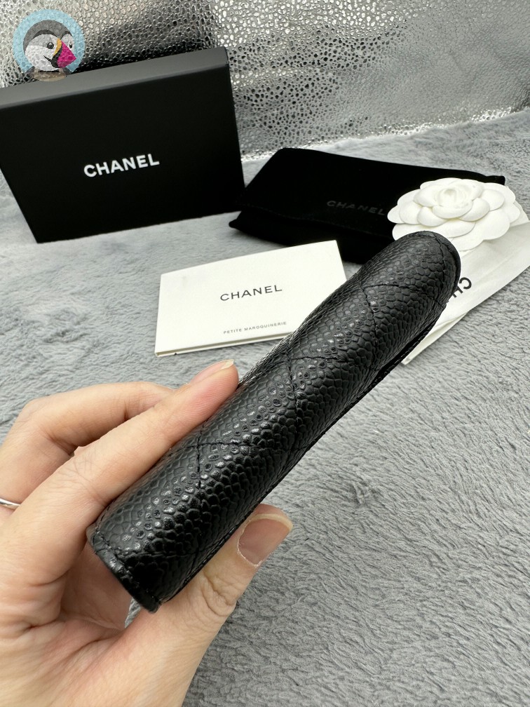 지존샵 샤넬 클래식 똑딱이 카드지갑 발송전 고객확인컷 홍콩팩토리