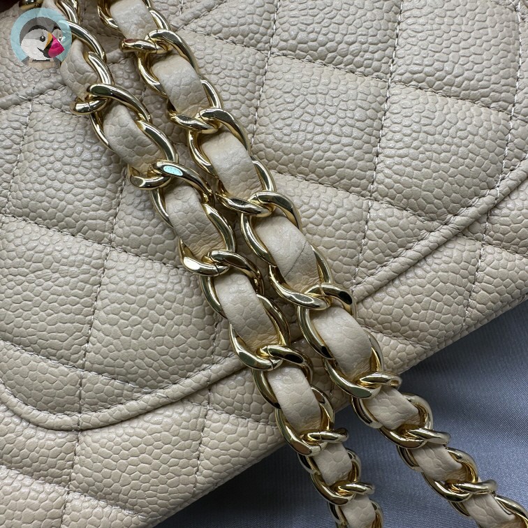 팬더샵 샤넬 클래식 뉴미니 캐비어 플랩백 발송전 고객확인컷 홍콩팩토리