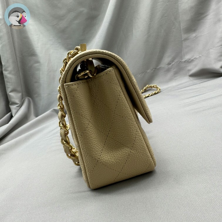 팬더샵 샤넬 클래식 뉴미니 캐비어 플랩백 발송전 고객확인컷 홍콩팩토리