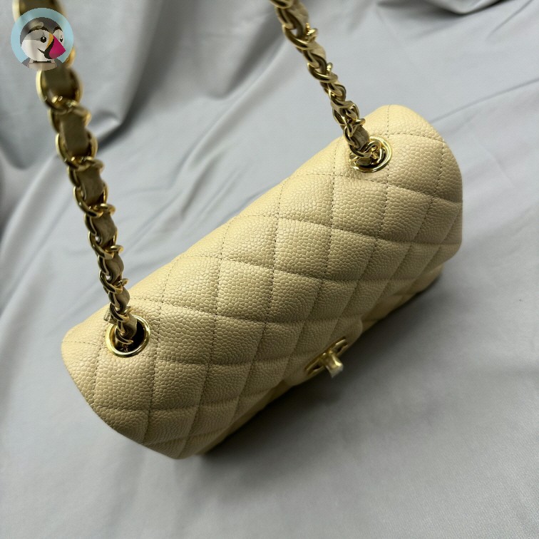 팬더샵 샤넬 클래식 뉴미니 캐비어 플랩백 발송전 고객확인컷 홍콩팩토리