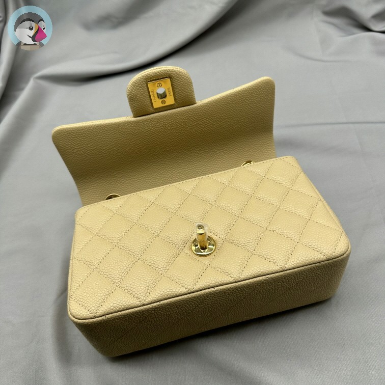 팬더샵 샤넬 클래식 뉴미니 캐비어 플랩백 발송전 고객확인컷 홍콩팩토리