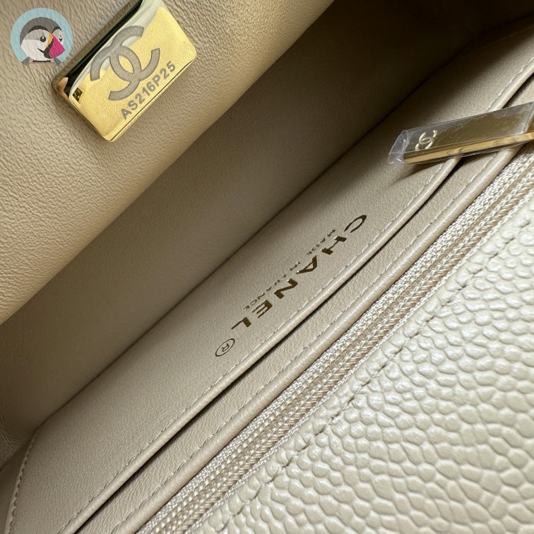 팬더샵 샤넬 클래식 뉴미니 캐비어 플랩백 발송전 고객확인컷 홍콩팩토리