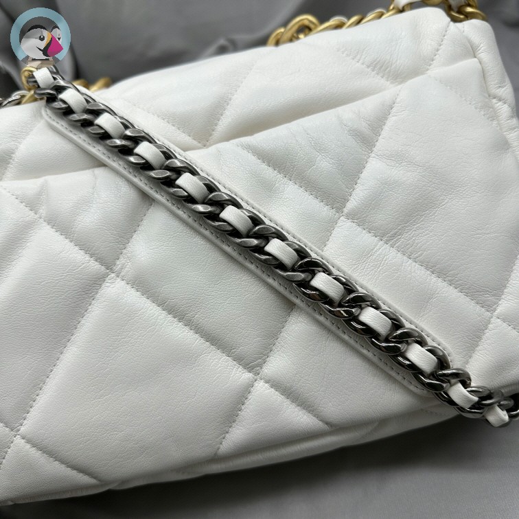 팬더샵 샤넬 19백 화이트 발송전 고객확인컷 홍콩팩토리