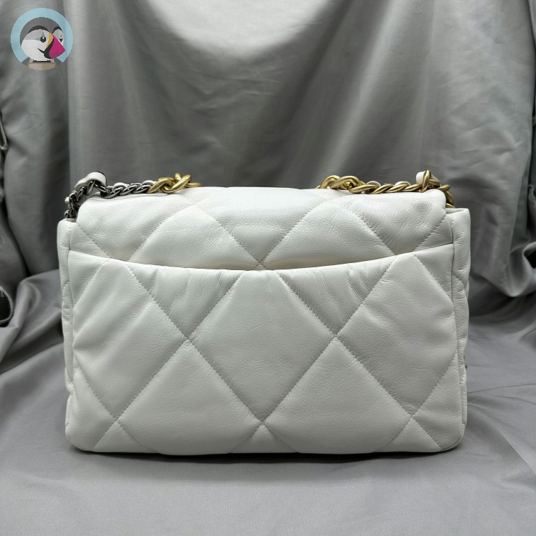 팬더샵 샤넬 19백 화이트 발송전 고객확인컷 홍콩팩토리