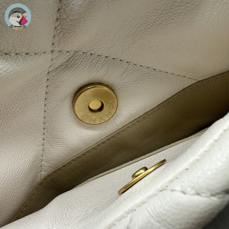 팬더샵 샤넬 19백 화이트 발송전 고객확인컷 홍콩팩토리