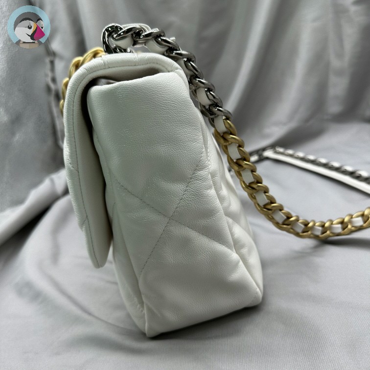 팬더샵 샤넬 19백 화이트 발송전 고객확인컷 홍콩팩토리