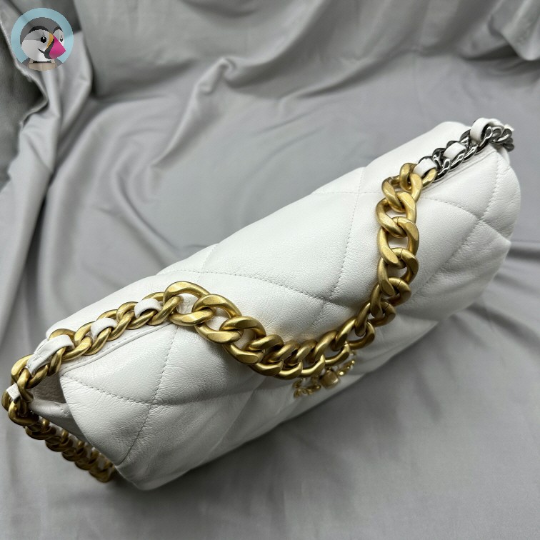 팬더샵 샤넬 19백 화이트 발송전 고객확인컷 홍콩팩토리