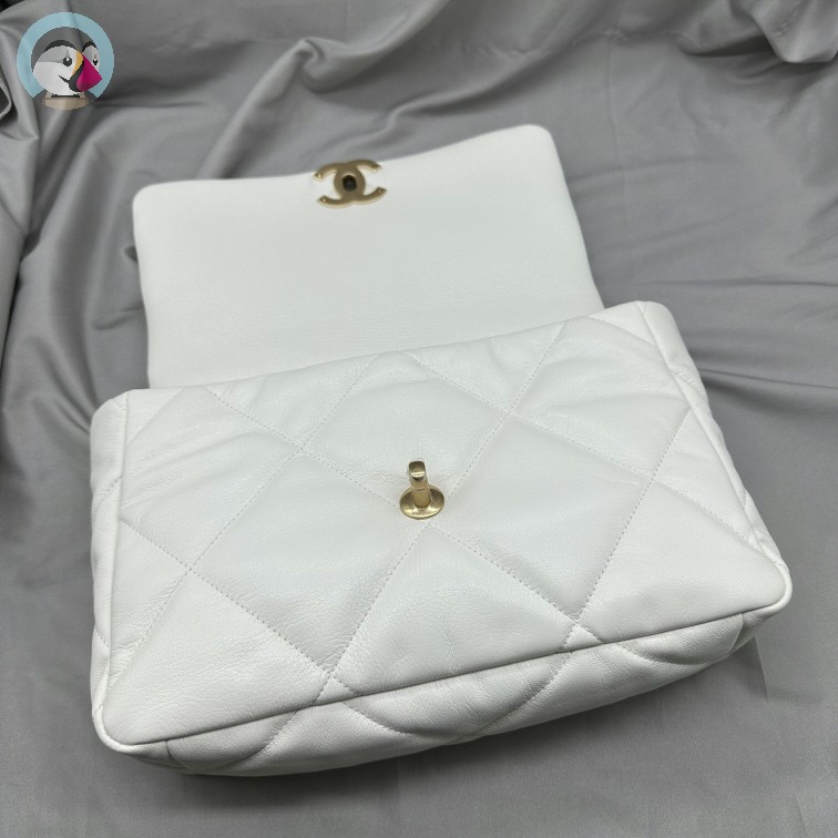 팬더샵 샤넬 19백 화이트 발송전 고객확인컷 홍콩팩토리