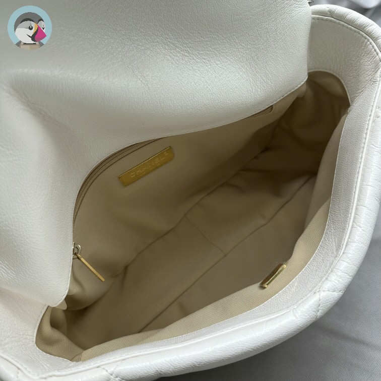 팬더샵 샤넬 19백 화이트 발송전 고객확인컷 홍콩팩토리