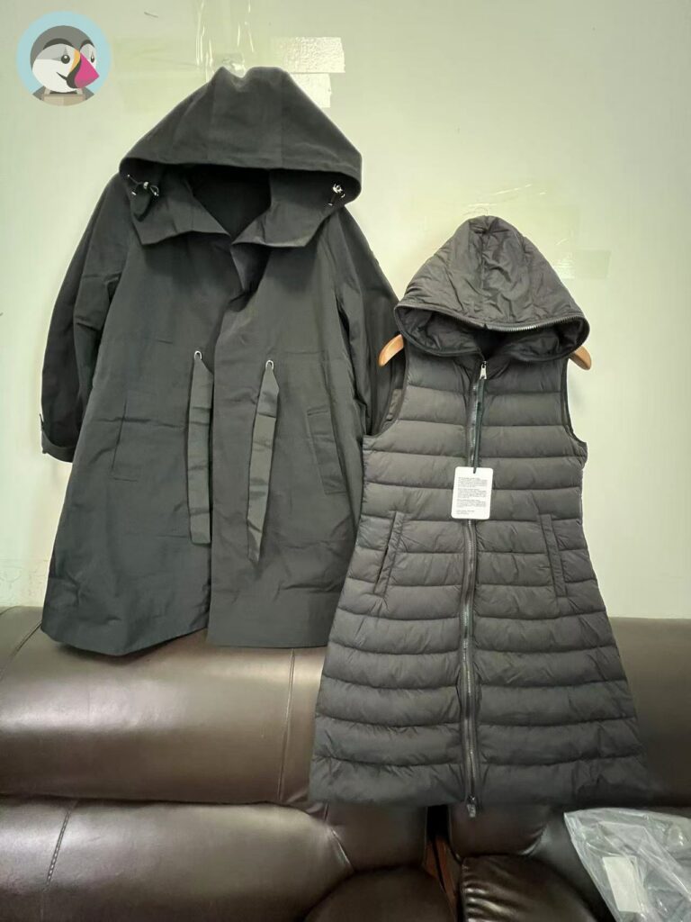 몽클레어 BATZ 바츠 블랙 여성 패딩코드 발송전 고객확인컷 홍콩팩토리