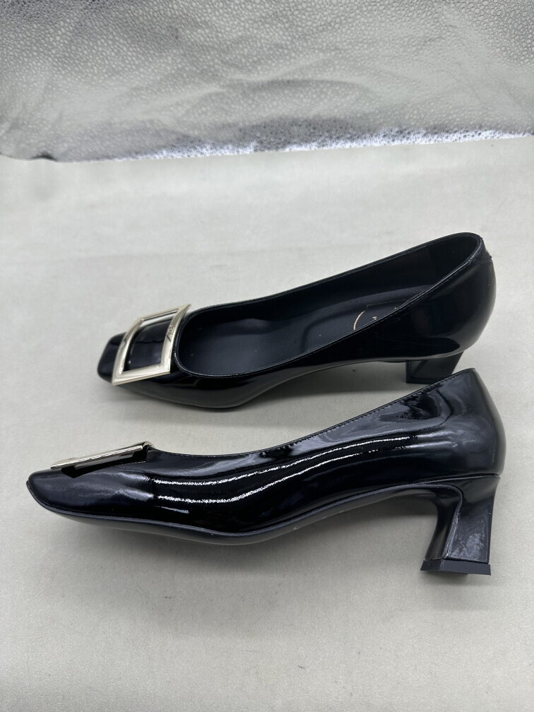 로저비비에 트럼펫 메탈 버클 펌프스 발송전 고객확인컷 홍콩팩토리