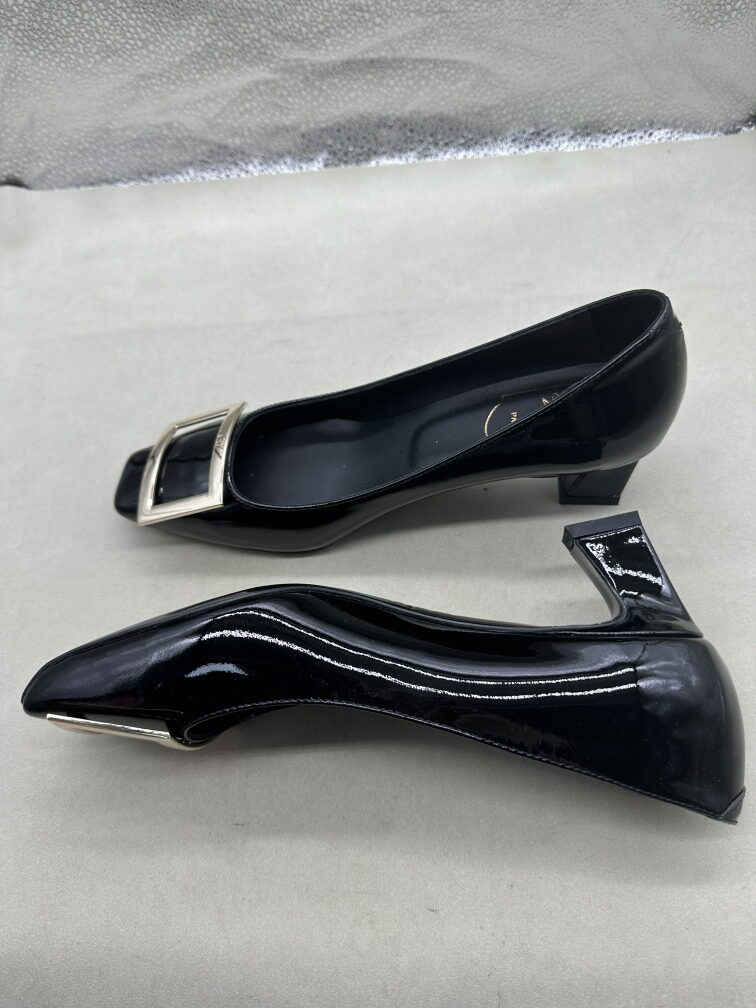 로저비비에 트럼펫 메탈 버클 펌프스 발송전 고객확인컷 홍콩팩토리