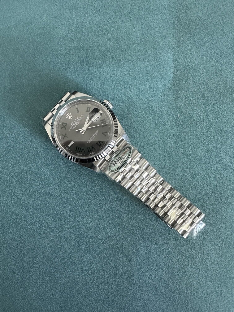 클린(clean) 로렉스 데이저스트 36MM 발송전 고객확인컷 홍콩팩토리