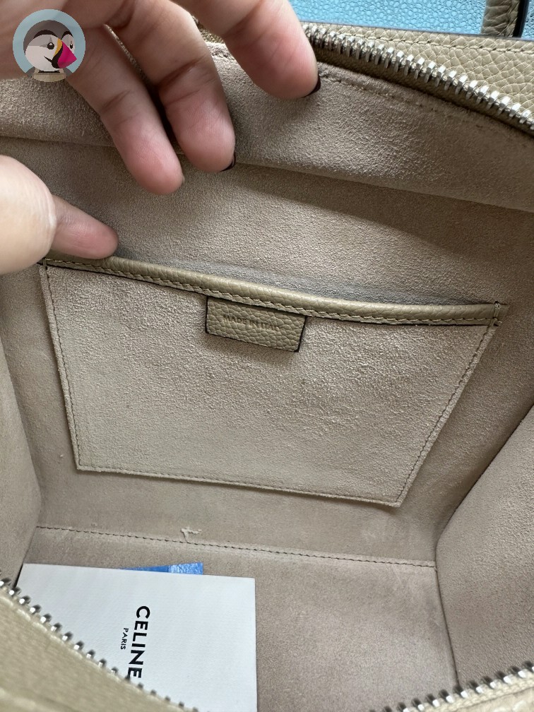 셀린느 나노 러기지백 발송전 고객확인컷 홍콩팩토리