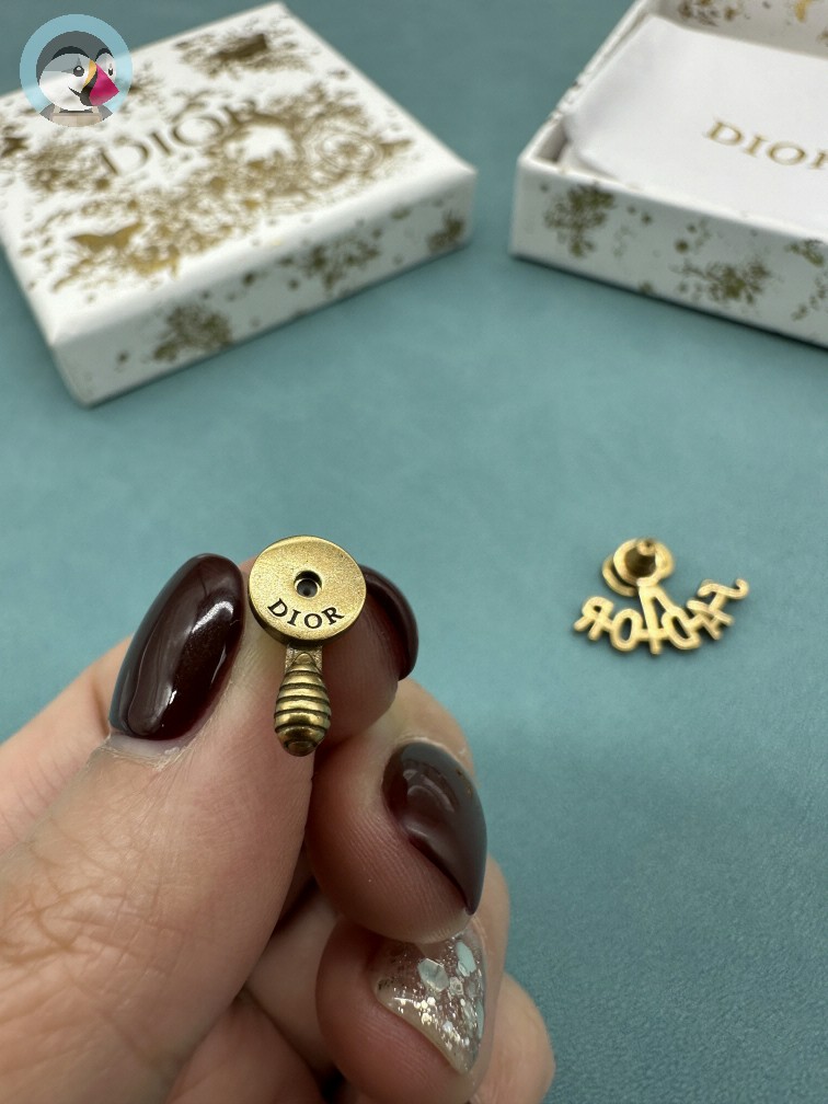 자디올 귀걸이 발송전 고객확인컷 홍콩팩토리