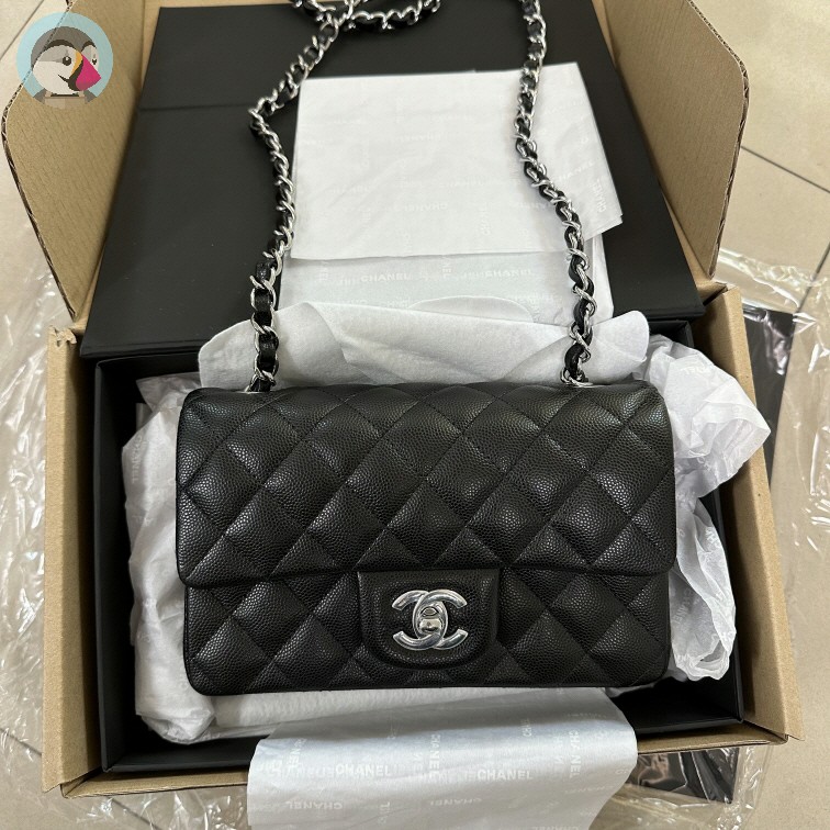 지존샵 샤넬 뉴미니 클래식 플랩백 발송전 고객확인컷 홍콩팩토리