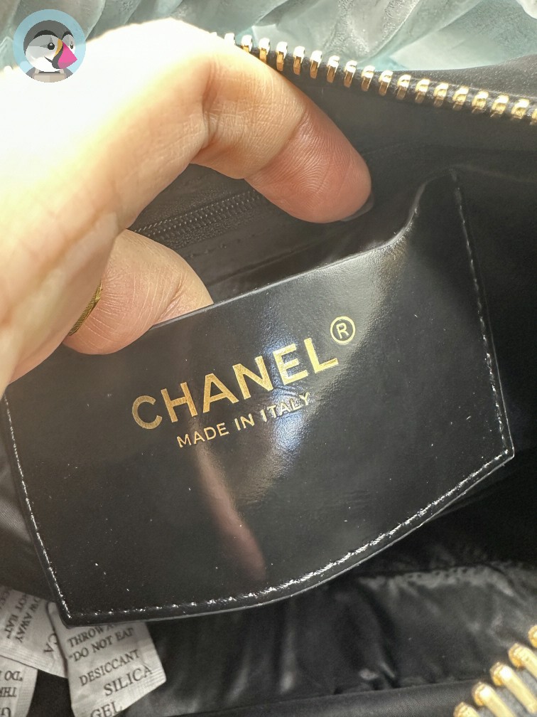 샤넬 코코네쥬 벨벳볼링백 발송전 고객확인컷 홍콩팩토리