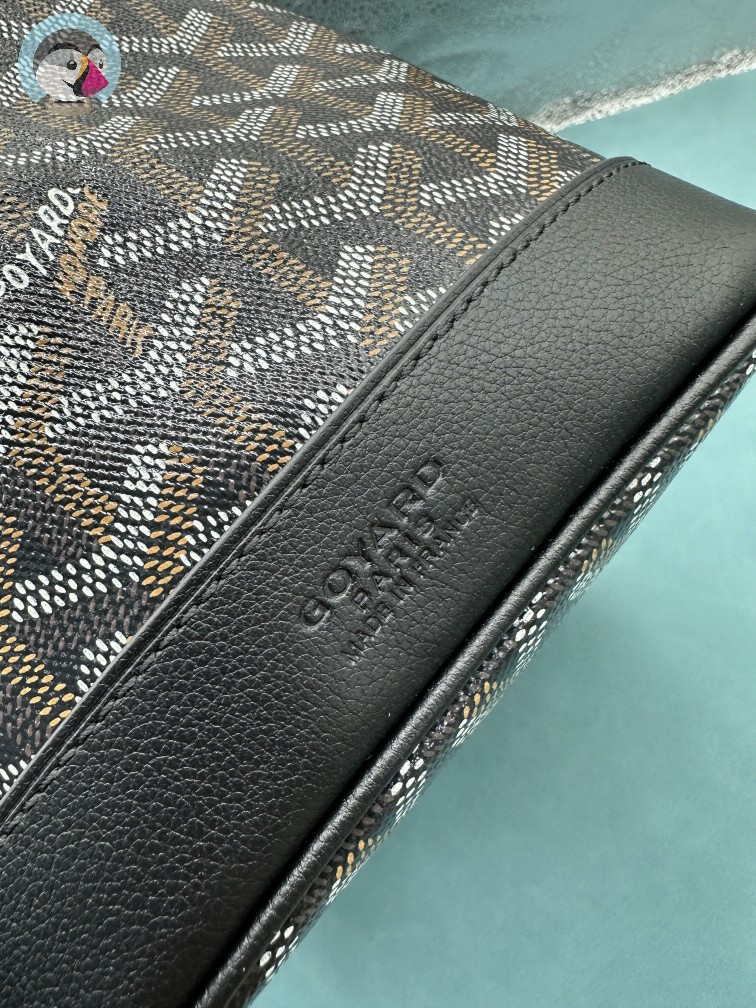 엠플러스 고야드 쁘띠플로 버킷백 블랙 발송전 고객확인컷 홍콩팩토리