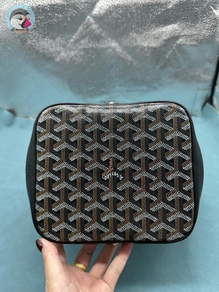 엠플러스 고야드 쁘띠플로 버킷백 블랙 발송전 고객확인컷 홍콩팩토리