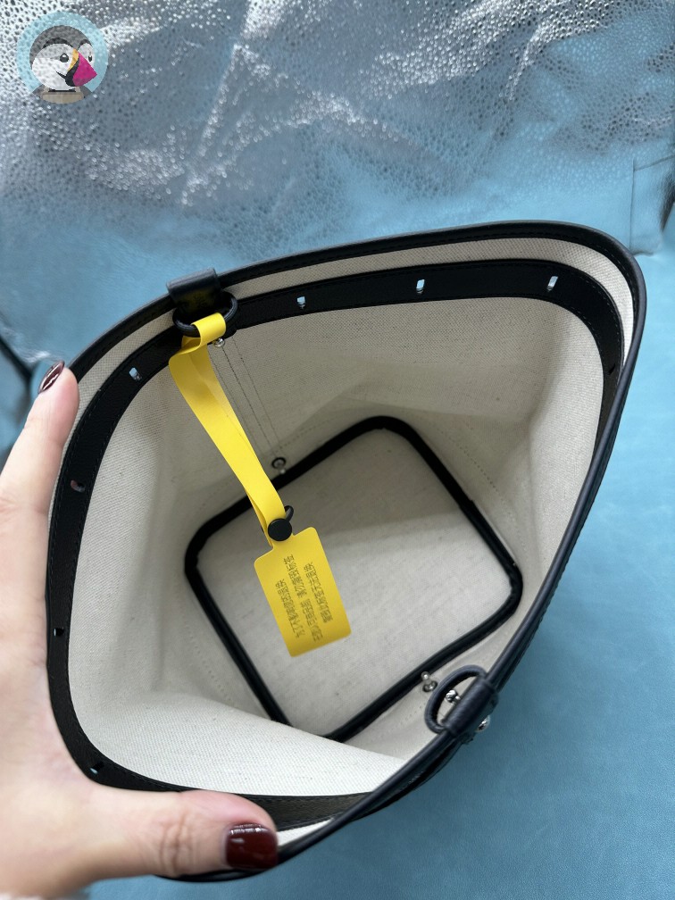 엠플러스 고야드 쁘띠플로 버킷백 블랙 발송전 고객확인컷 홍콩팩토리