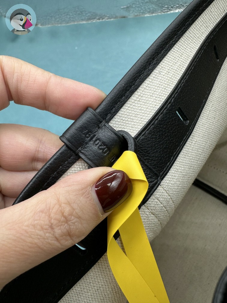 엠플러스 고야드 쁘띠플로 버킷백 블랙 발송전 고객확인컷 홍콩팩토리