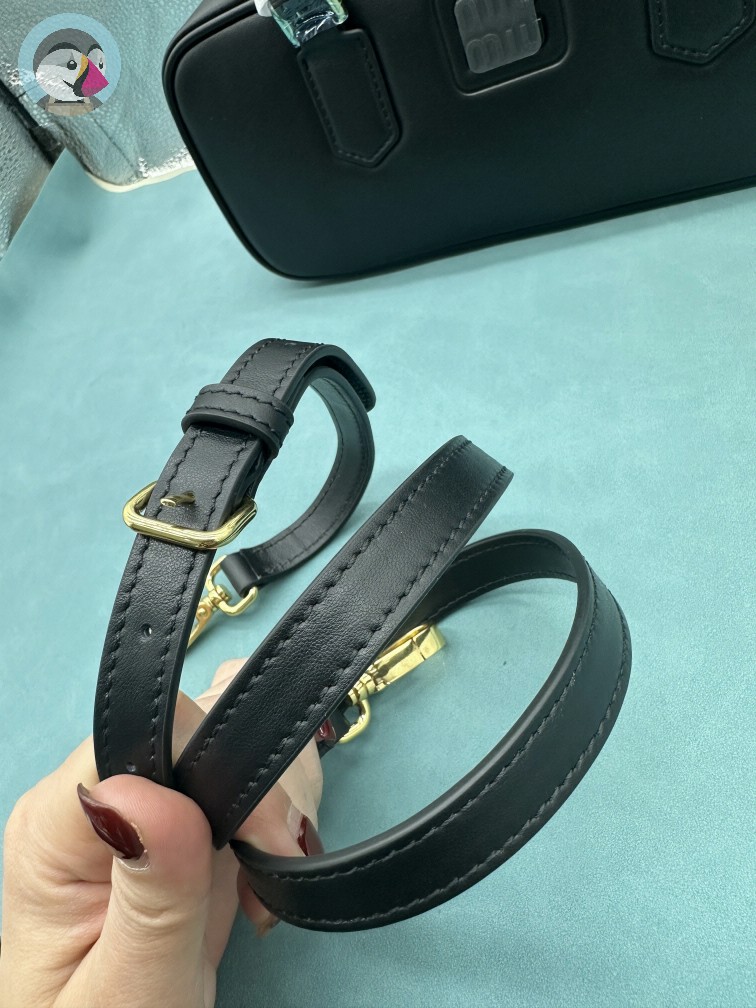 미우미우 아르카디 레더 토드백 발송전 고객확인컷 홍콩팩토리
