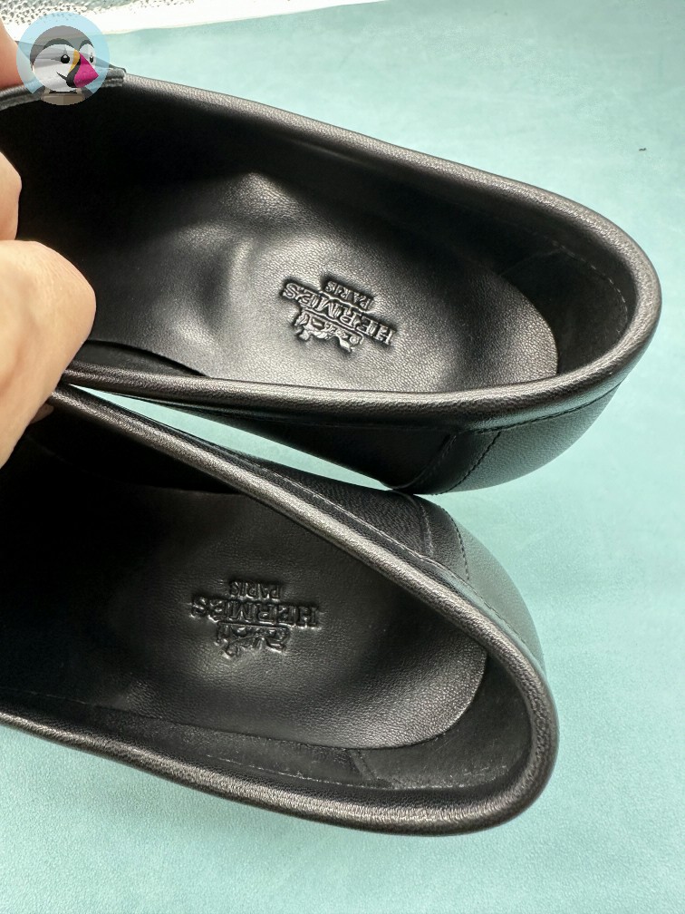 징댄 에르메스 파리 로퍼 구두 발송전 고객확인컷 홍콩팩토리