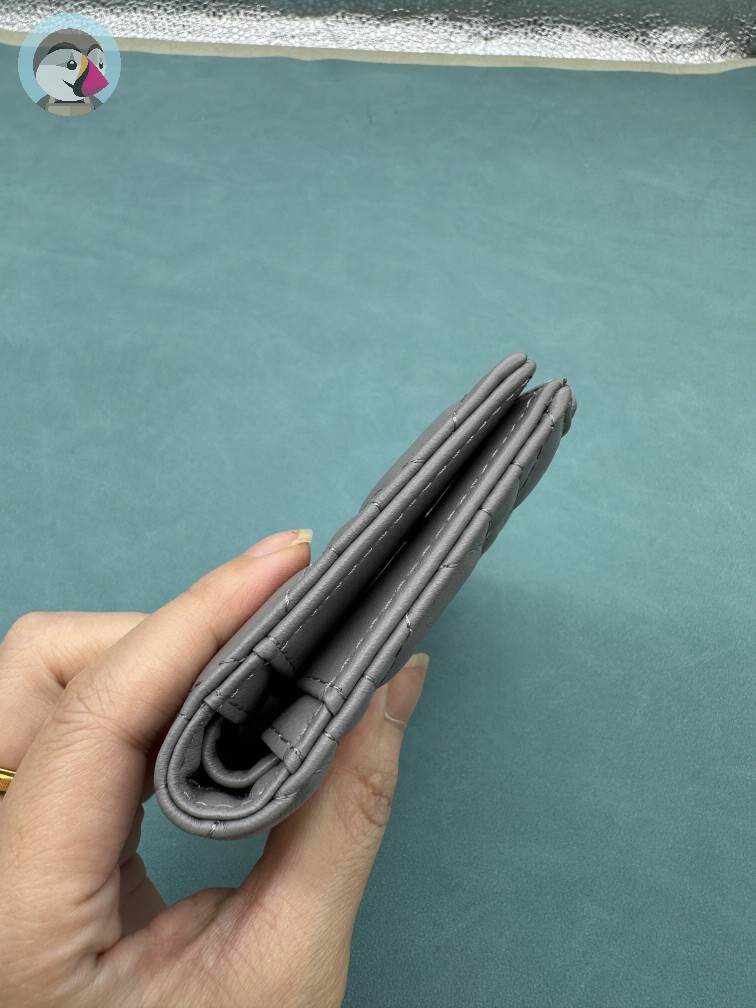 디올 카로 까나쥬 지퍼 반지갑 발송전 고객확인컷 홍콩팩토리