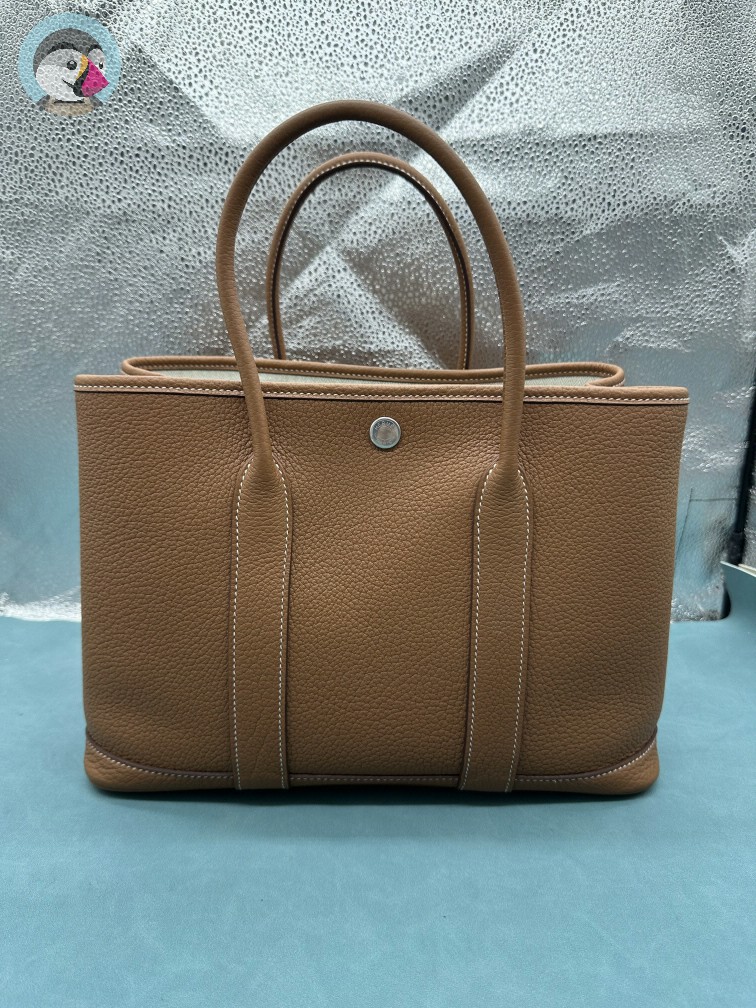 수공방 에르메스 가든파티 30CM 골드 네곤다 발송전 고객확인컷 홍콩팩토리