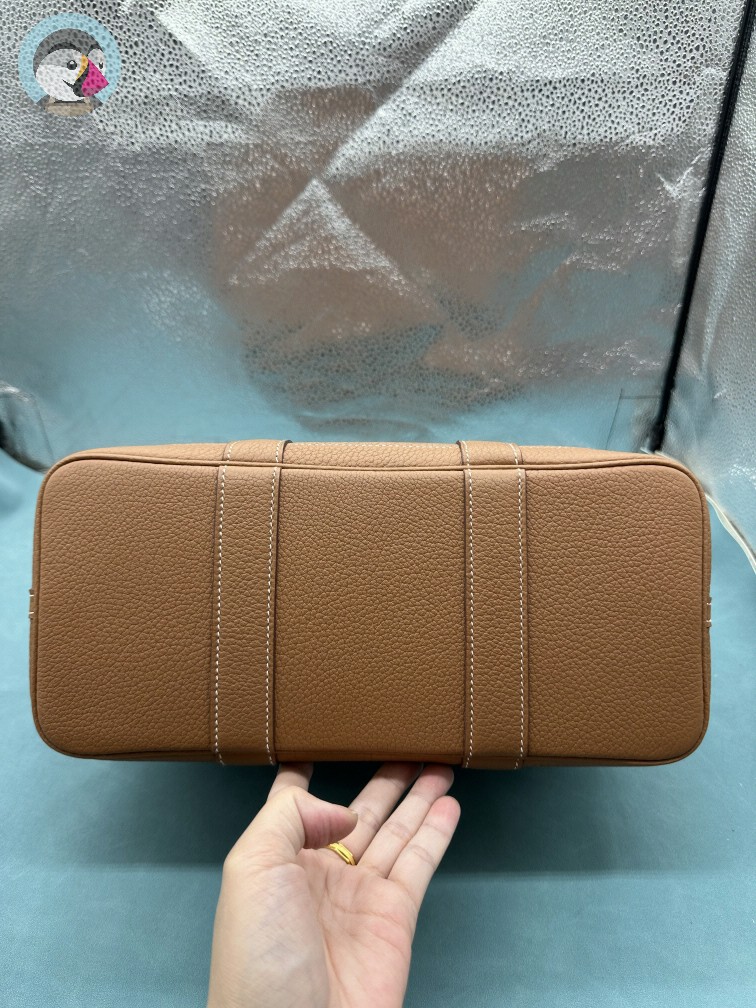 수공방 에르메스 가든파티 30CM 골드 네곤다 발송전 고객확인컷 홍콩팩토리