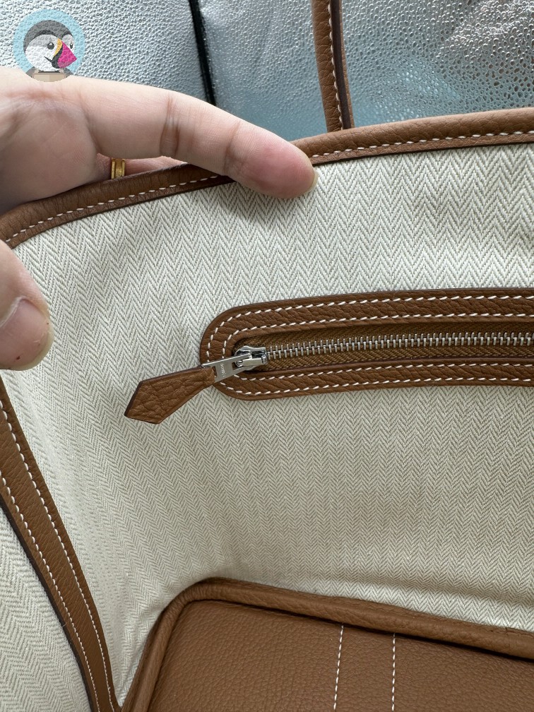 수공방 에르메스 가든파티 30CM 골드 네곤다 발송전 고객확인컷 홍콩팩토리