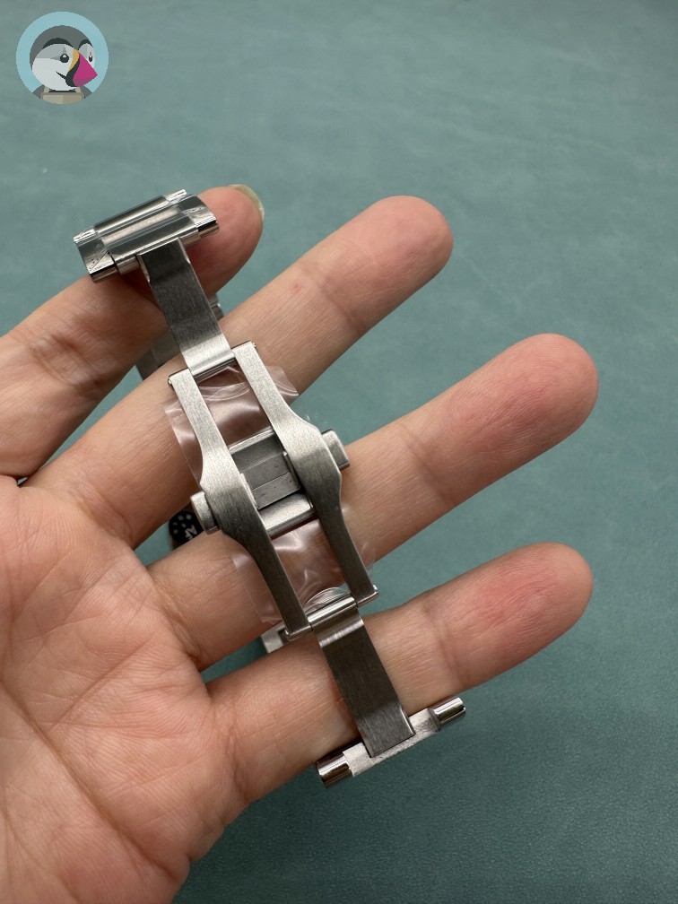 까르디에 발롱블루 42MM 오토매틱 스틸 시계 AF공장 발송전 고객확인컷 홍콩팩토리
